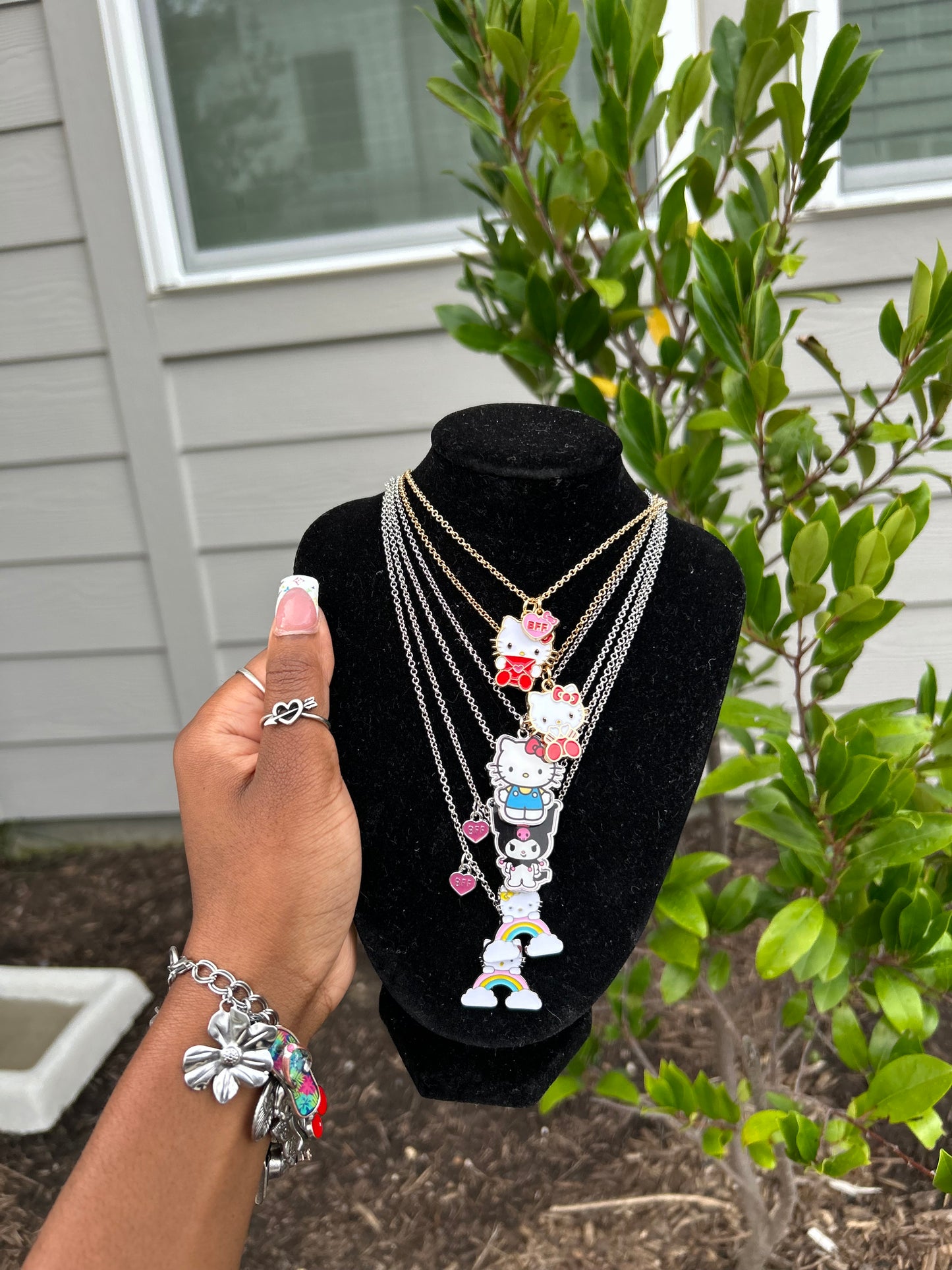 π Individual Hello Kitty Charm Necklace π©· β(Ready To Ship)