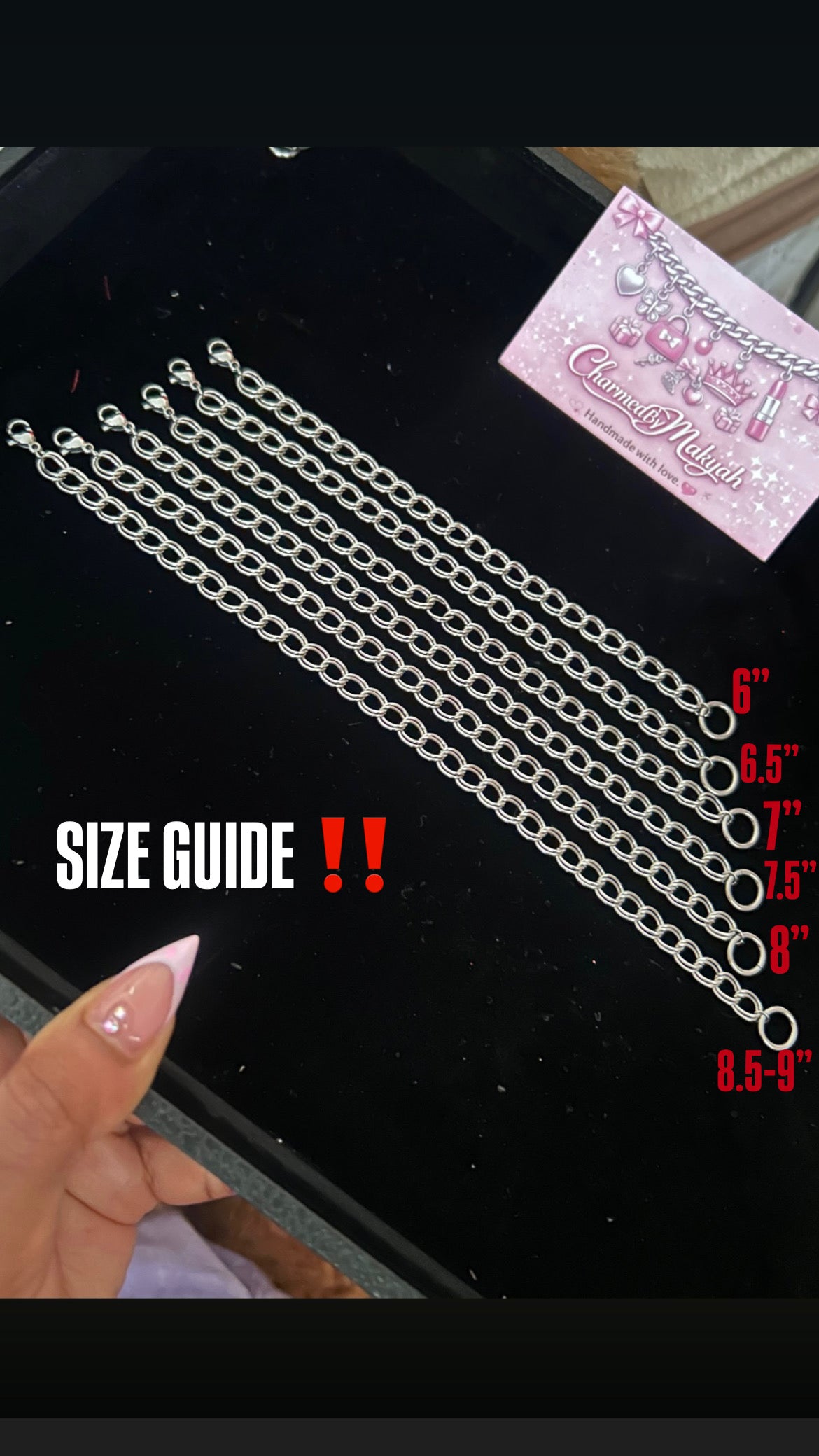 Bracelet Size Guide
