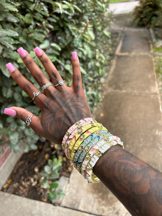 Soft Stack Pastel Bangles ✨ (Limited Drop)