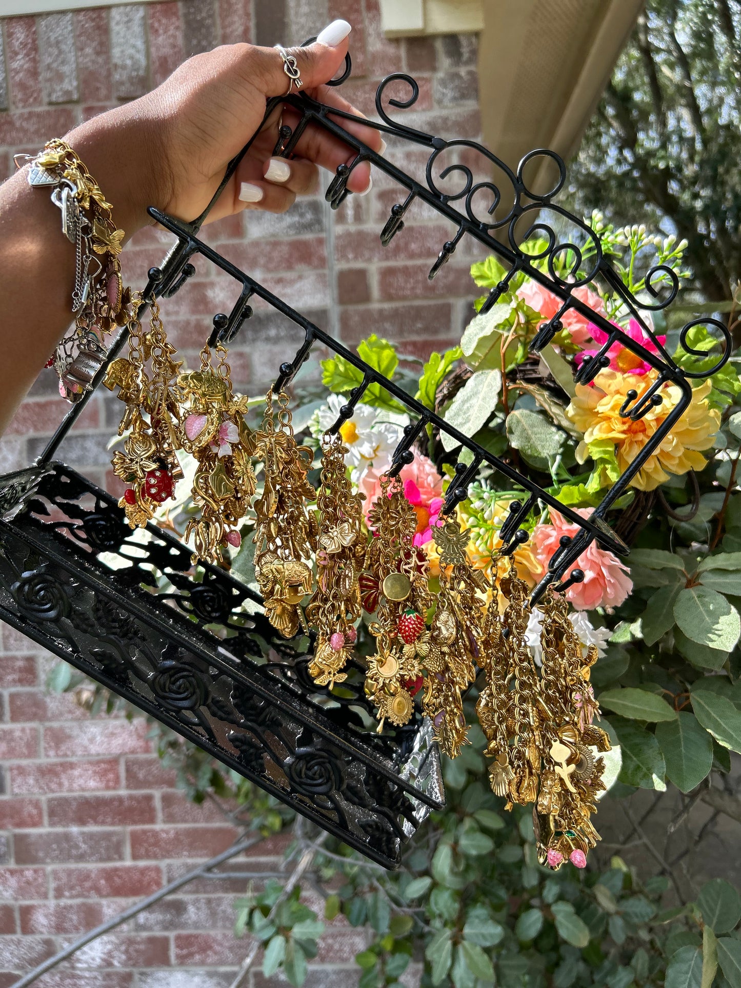 Gold Stainless Steel Non Tarnish Charm Bracelets ✨(Premade)