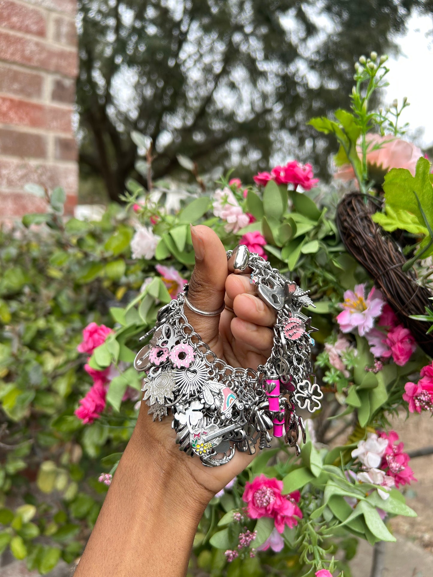 Stainless Steel Non-Tarnish Charm Bracelets (Premade)