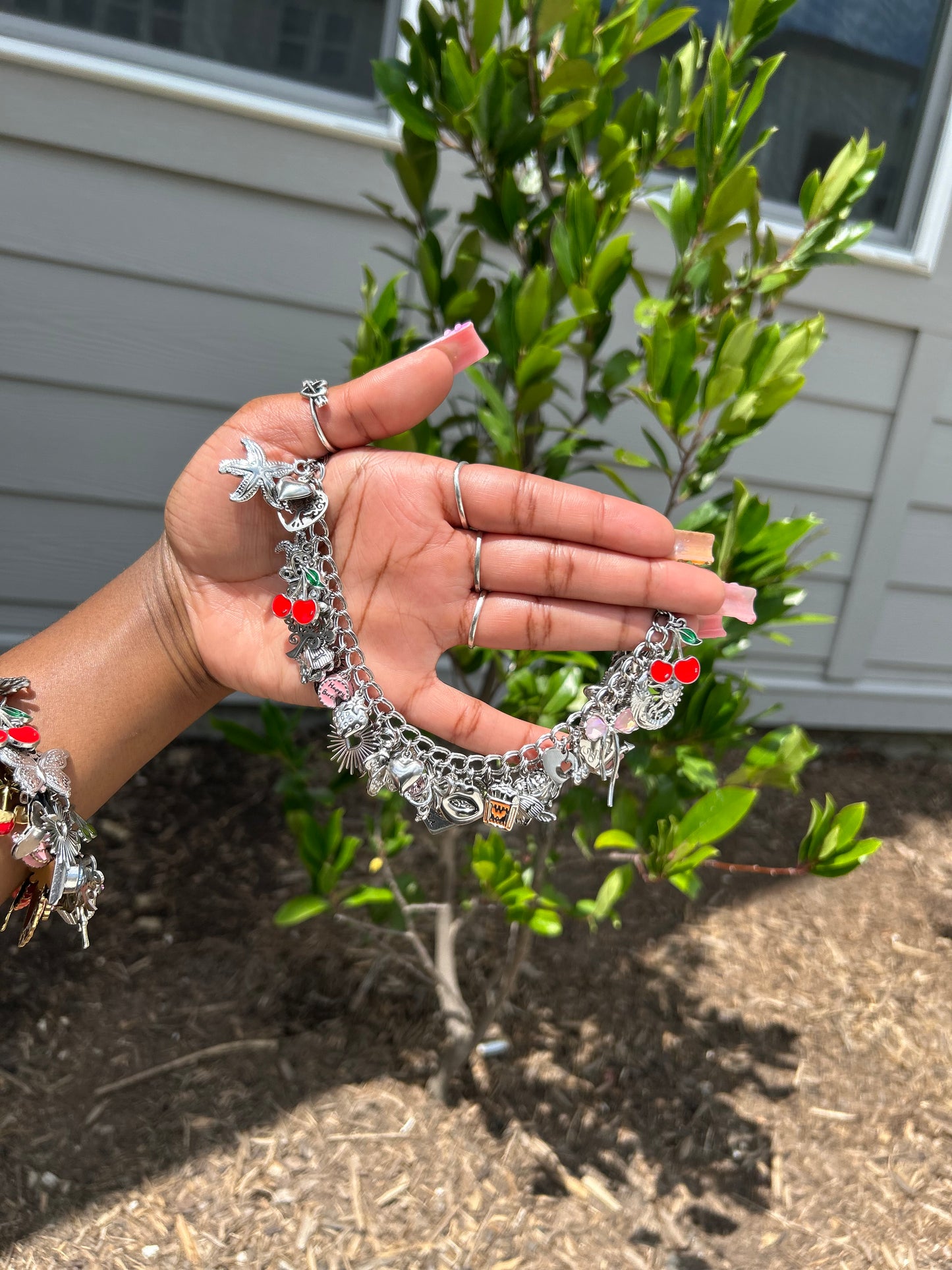 Non-Tarnish Stainless Steel Charm Bracelets💕(Ready to ship)