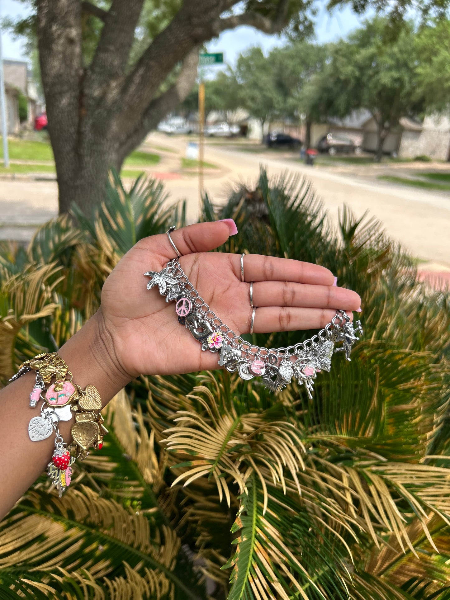 Non-Tarnish Stainless Steel Charm Bracelets💕(Premade)