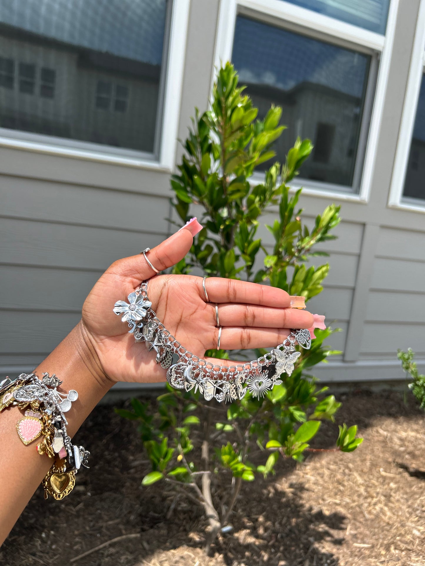 Non-Tarnish Stainless Steel Charm Bracelets💕(Ready to ship)
