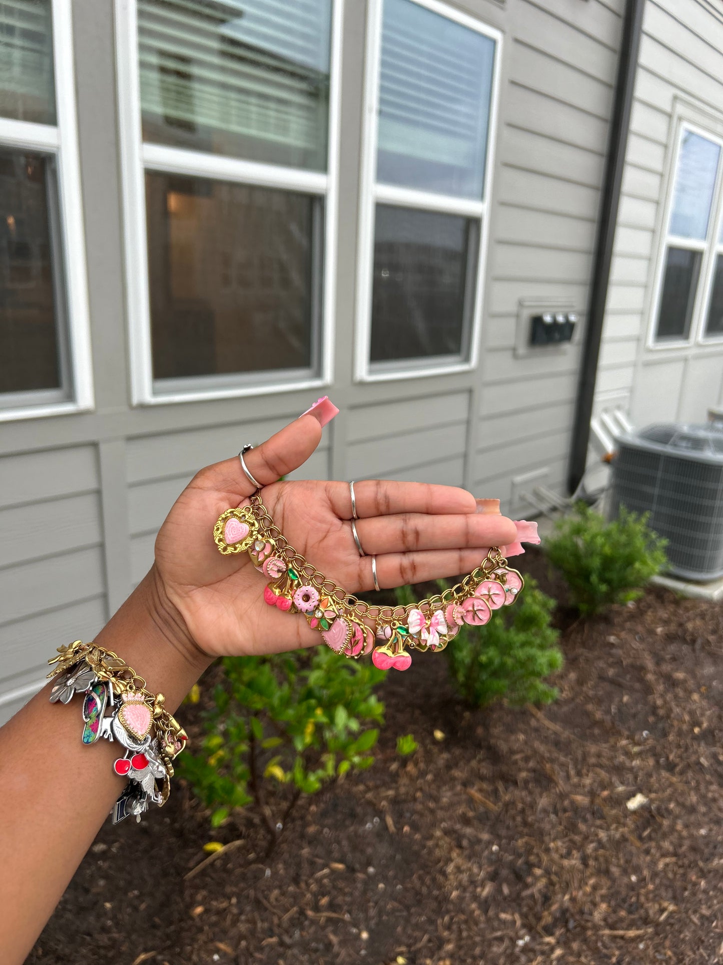 Gold Stainless Steel Non Tarnish Charm Bracelets ✨(Ready to ship)