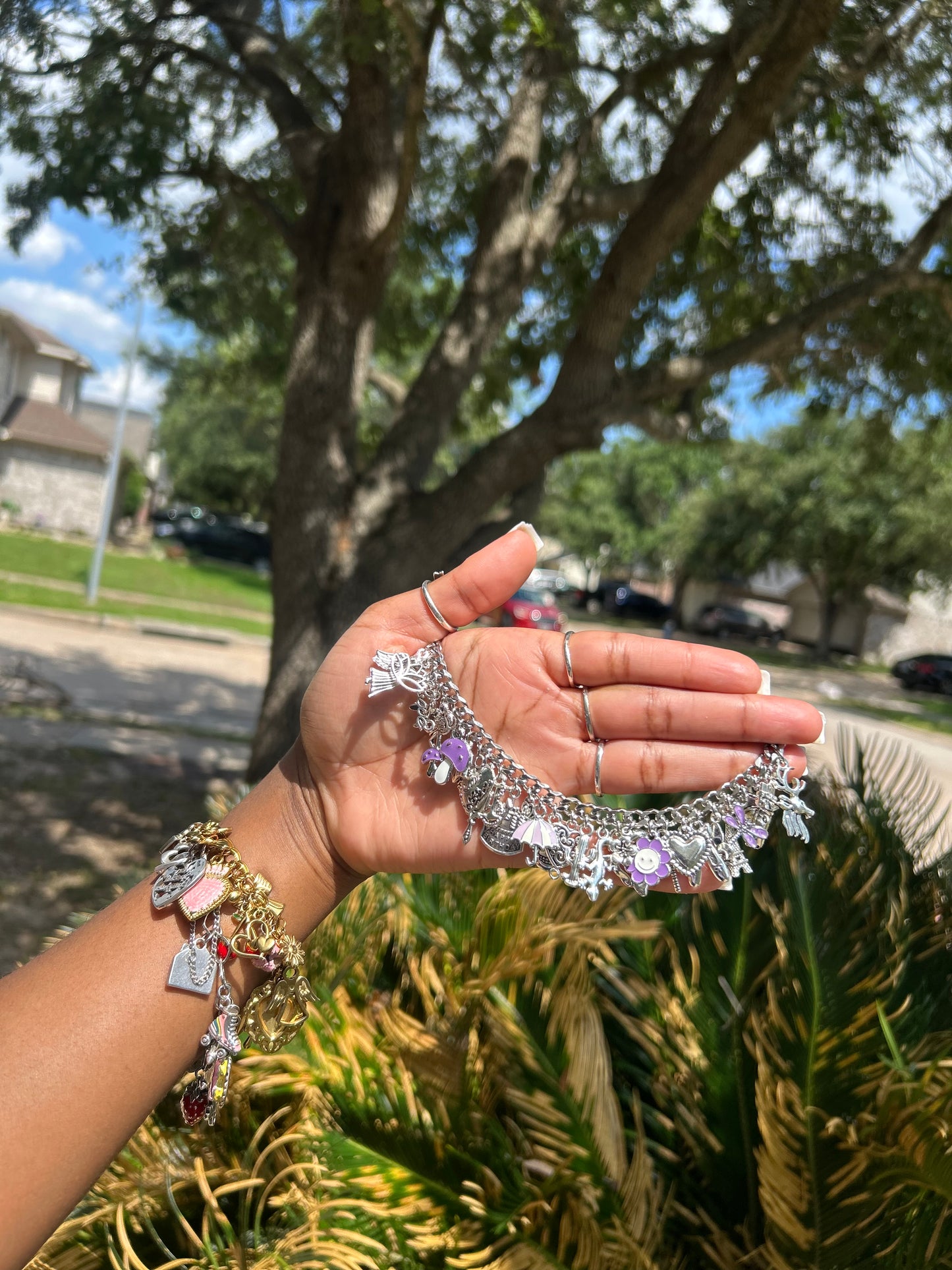 Chunky Freestyle Charm Bracelet💎(Made To Order)