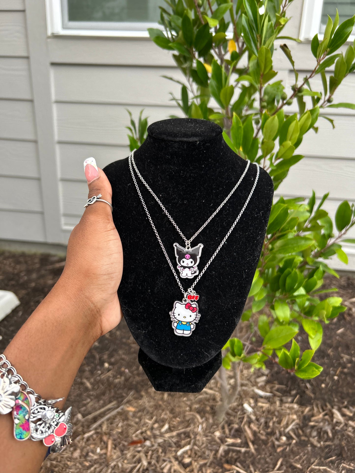 🌈 Individual Hello Kitty Charm Necklace 🩷 ⭐(Ready To Ship)