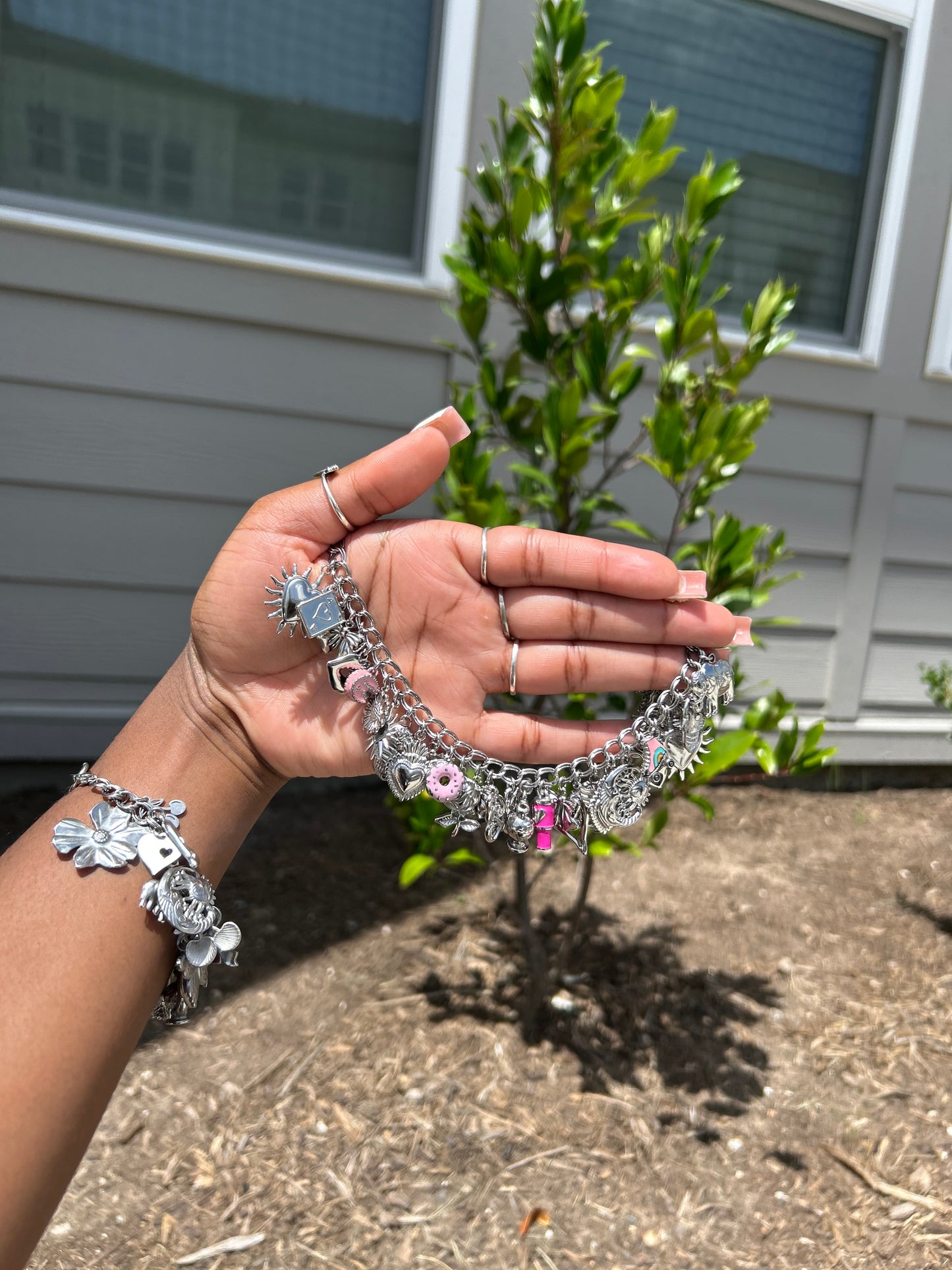 Non-Tarnish Stainless Steel Charm Bracelets💕(Ready to ship)