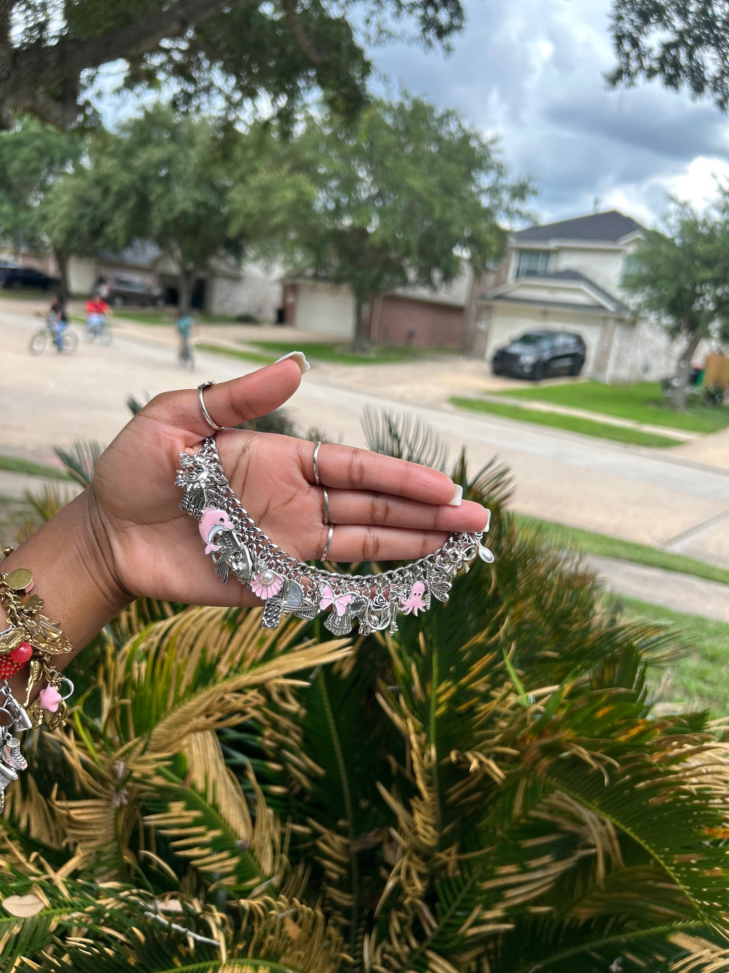 Chunky Freestyle Charm Bracelet💎(Made To Order)