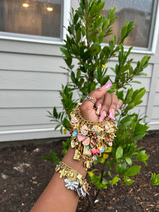 Gold Stainless Steel Non Tarnish Charm Bracelets ✨(Ready to ship)