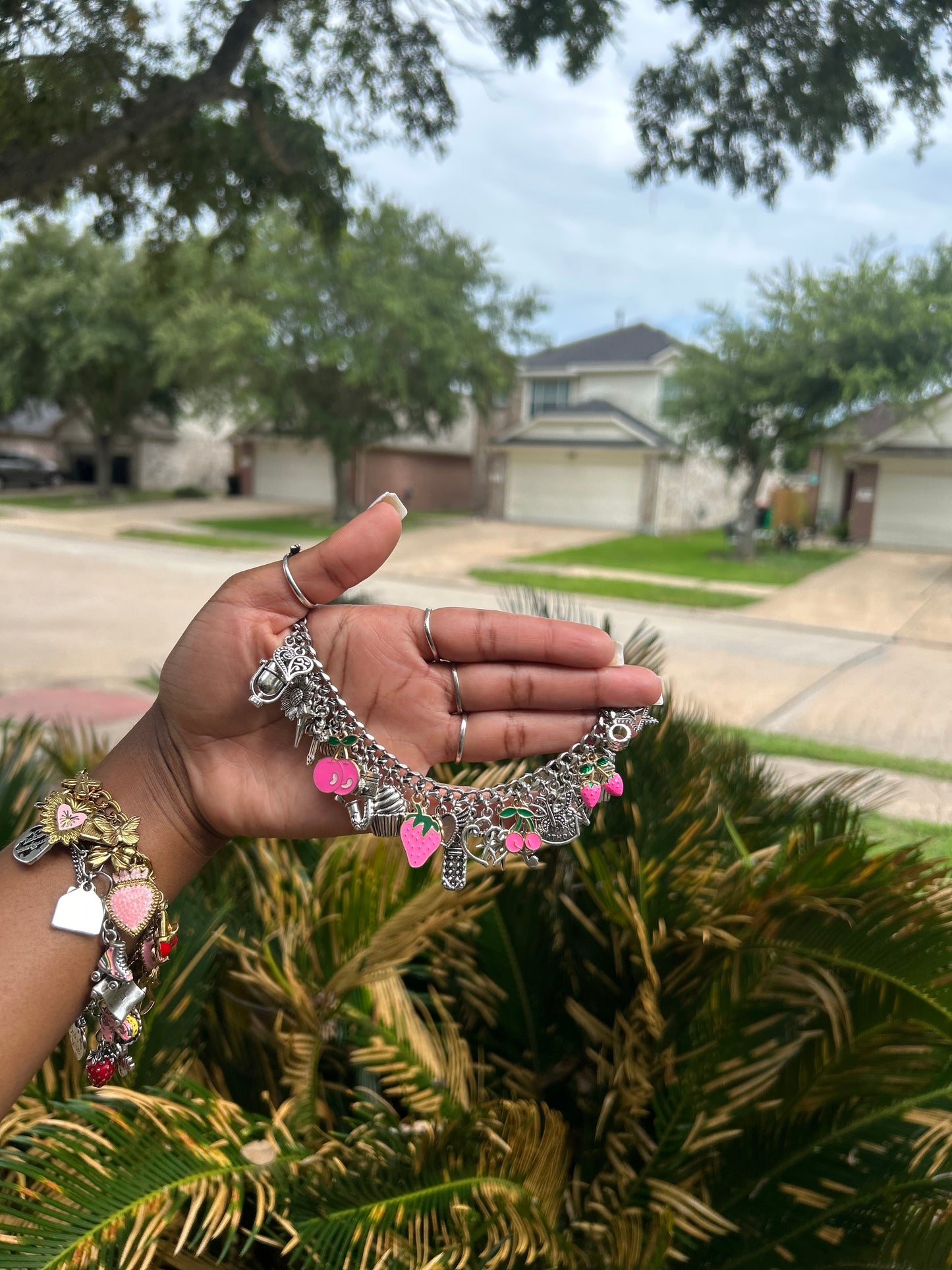 Chunky Freestyle Charm Bracelet💎(Made To Order)