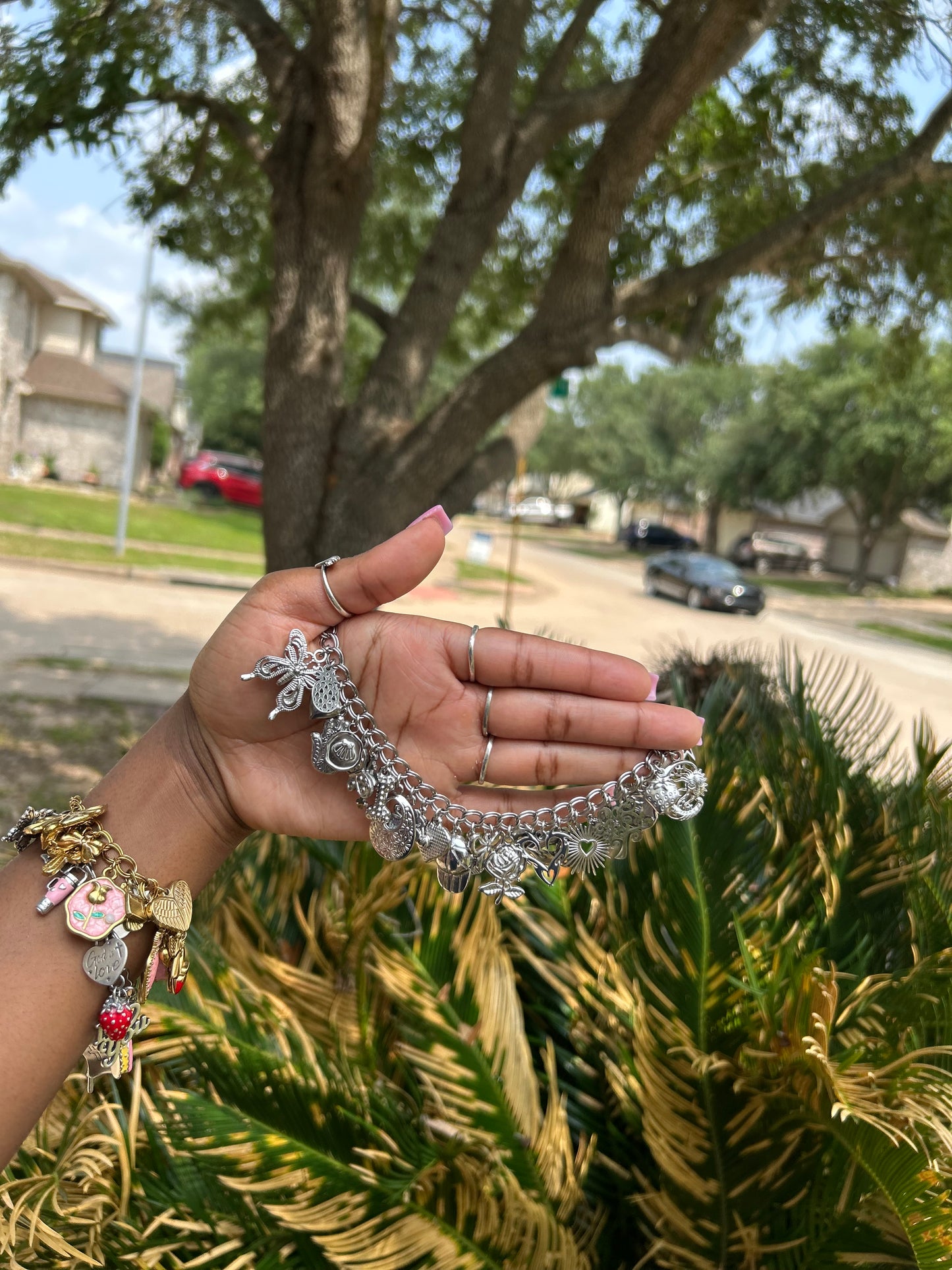 Non-Tarnish Stainless Steel Charm Bracelets💕(Premade)
