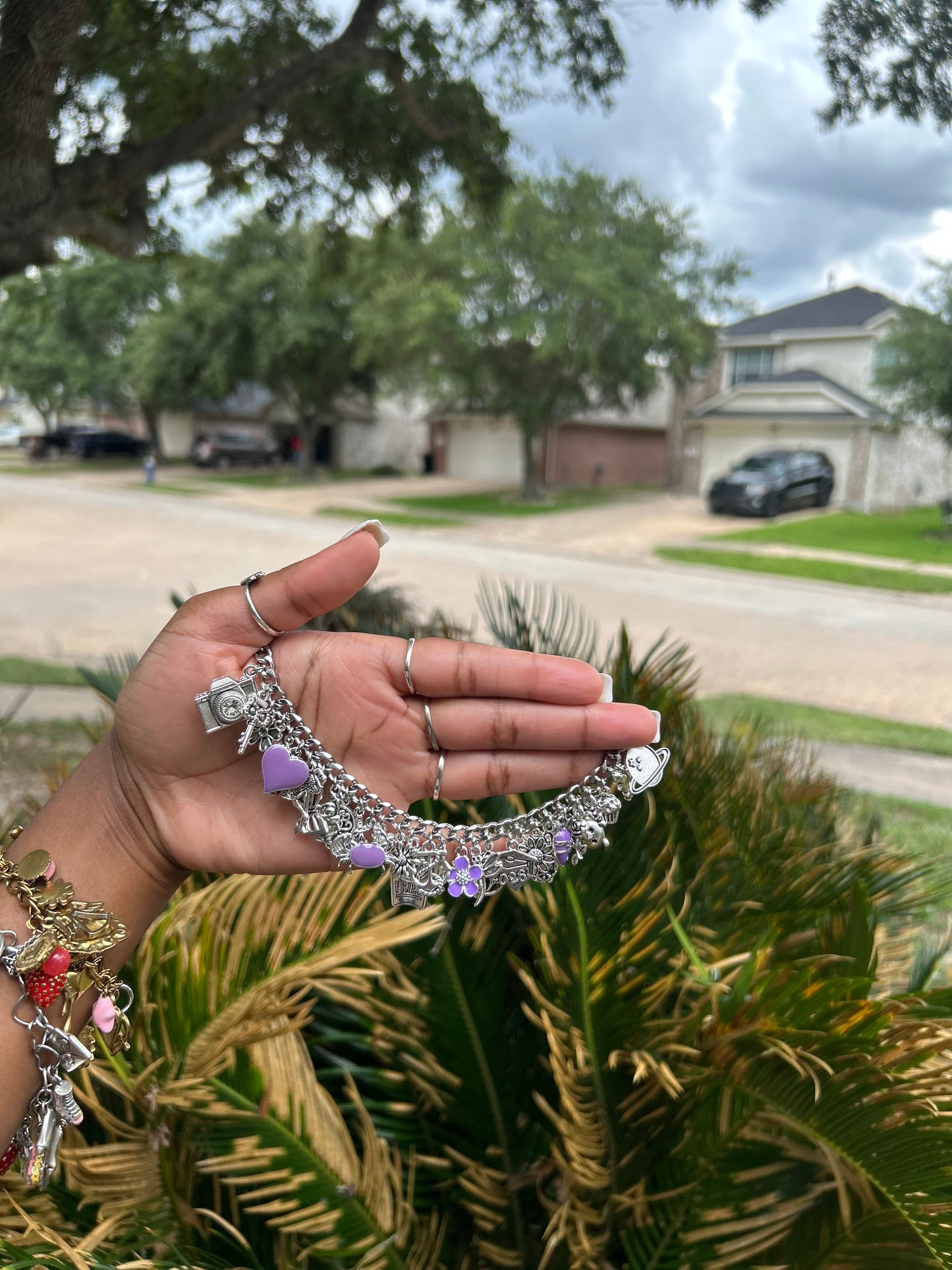 Chunky Freestyle Charm Bracelet💎(Made To Order)