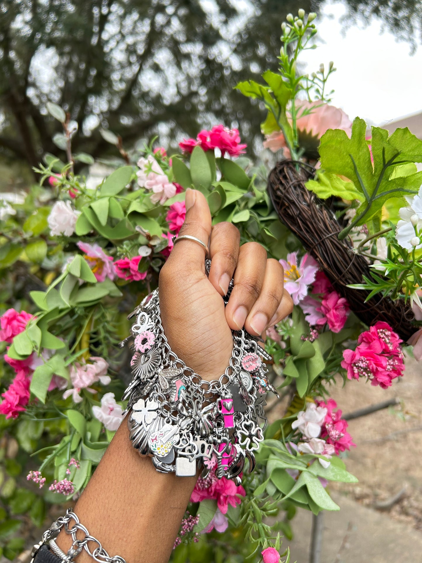 Stainless Steel Non-Tarnish Charm Bracelets (Premade)