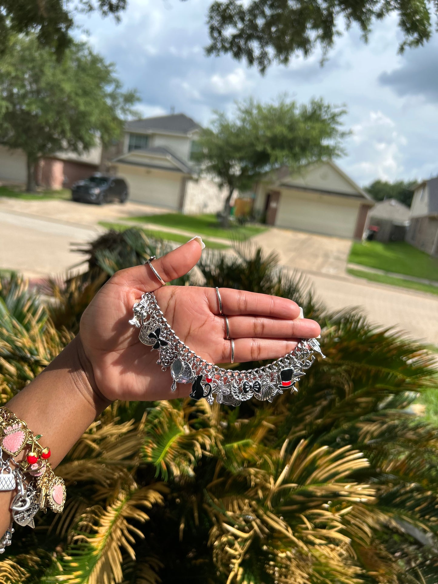 Chunky Freestyle Charm Bracelet💎(Made To Order)