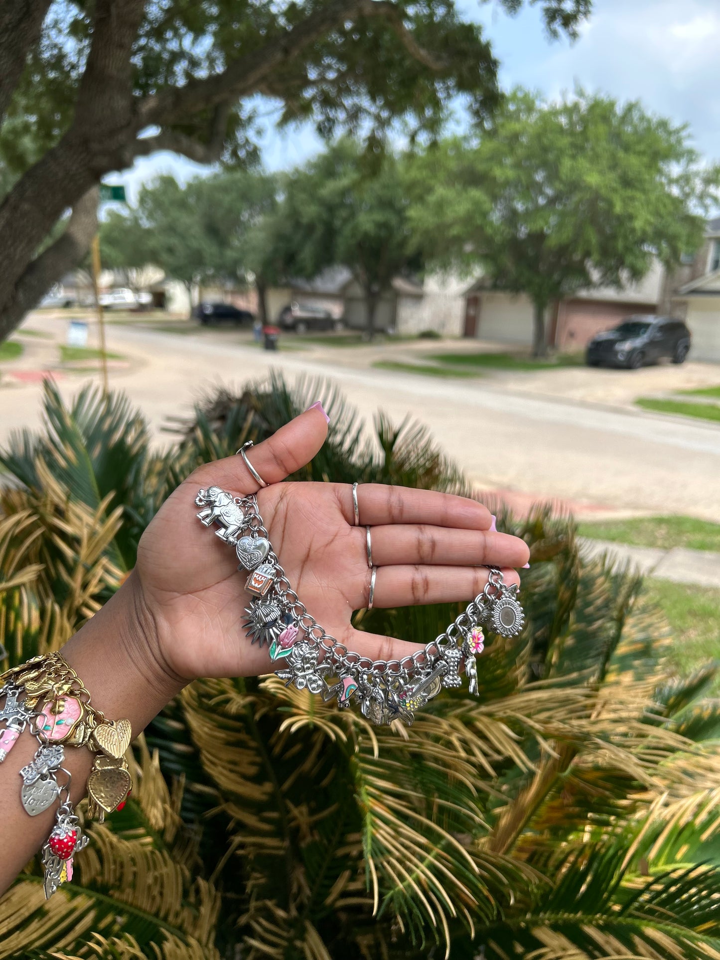 Non-Tarnish Stainless Steel Charm Bracelets💕(Premade)