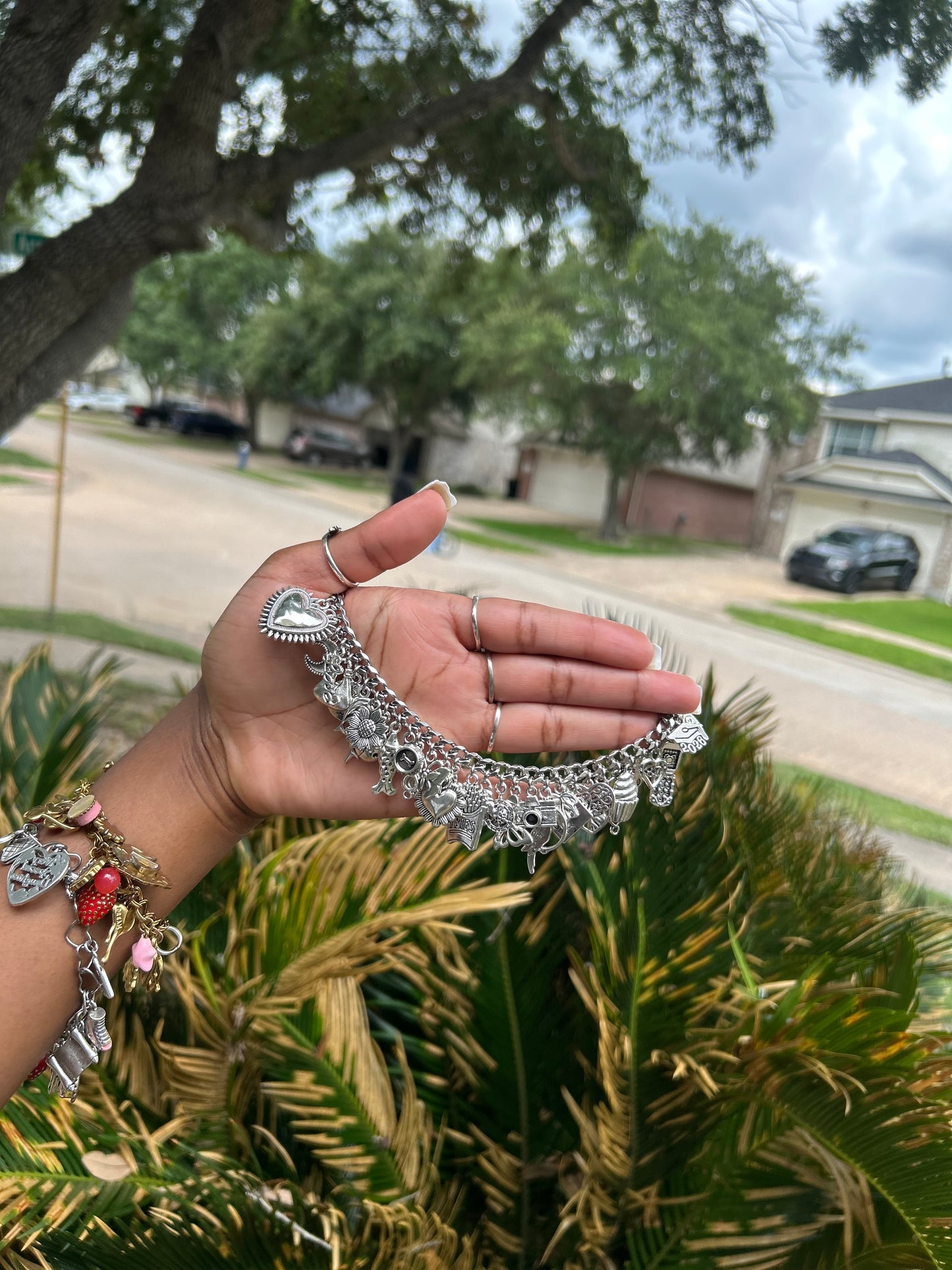 Chunky Freestyle Charm Bracelet💎(Made To Order)