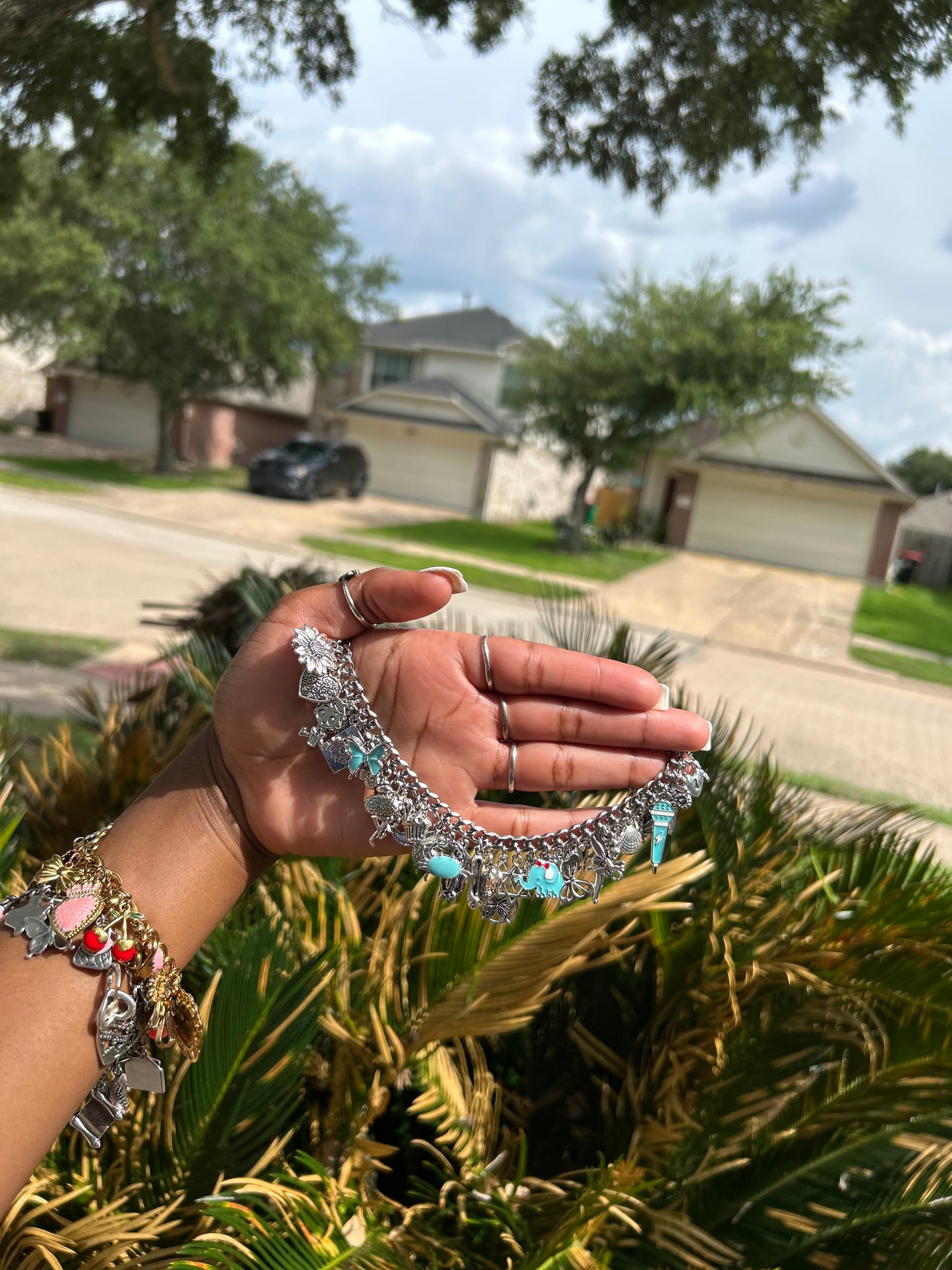 Chunky Freestyle Charm Bracelet💎(Made To Order)
