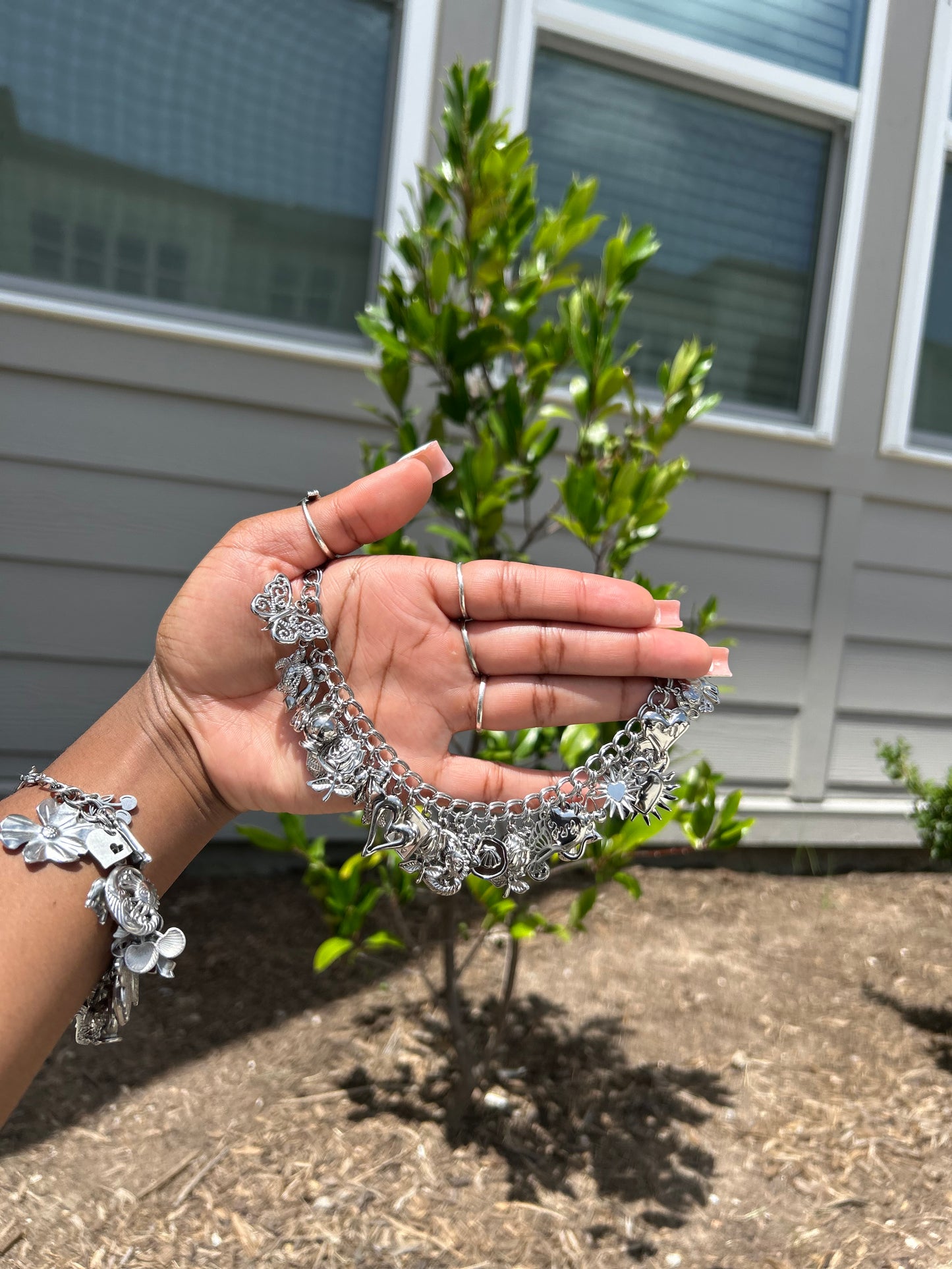 Non-Tarnish Stainless Steel Charm Bracelets💕(Ready to ship)