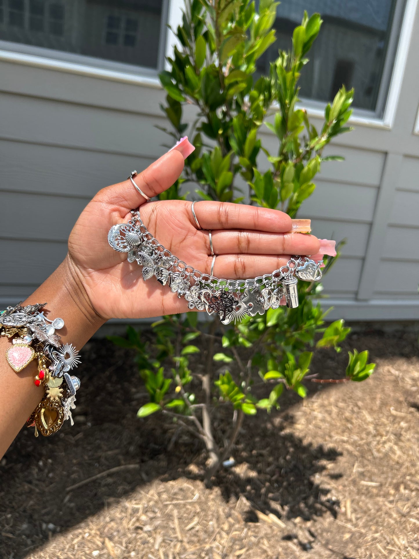 Non-Tarnish Stainless Steel Charm Bracelets💕(Ready to ship)