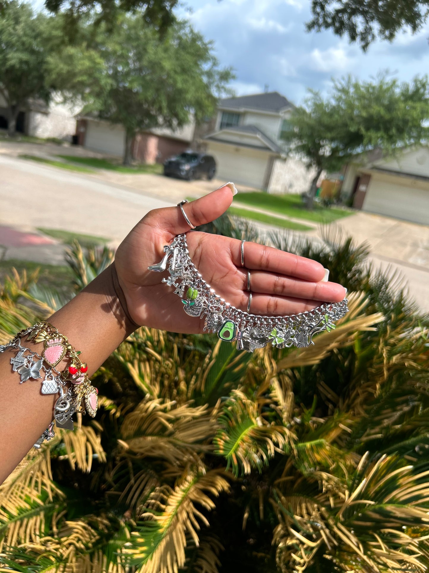 Chunky Freestyle Charm Bracelet💎(Made To Order)