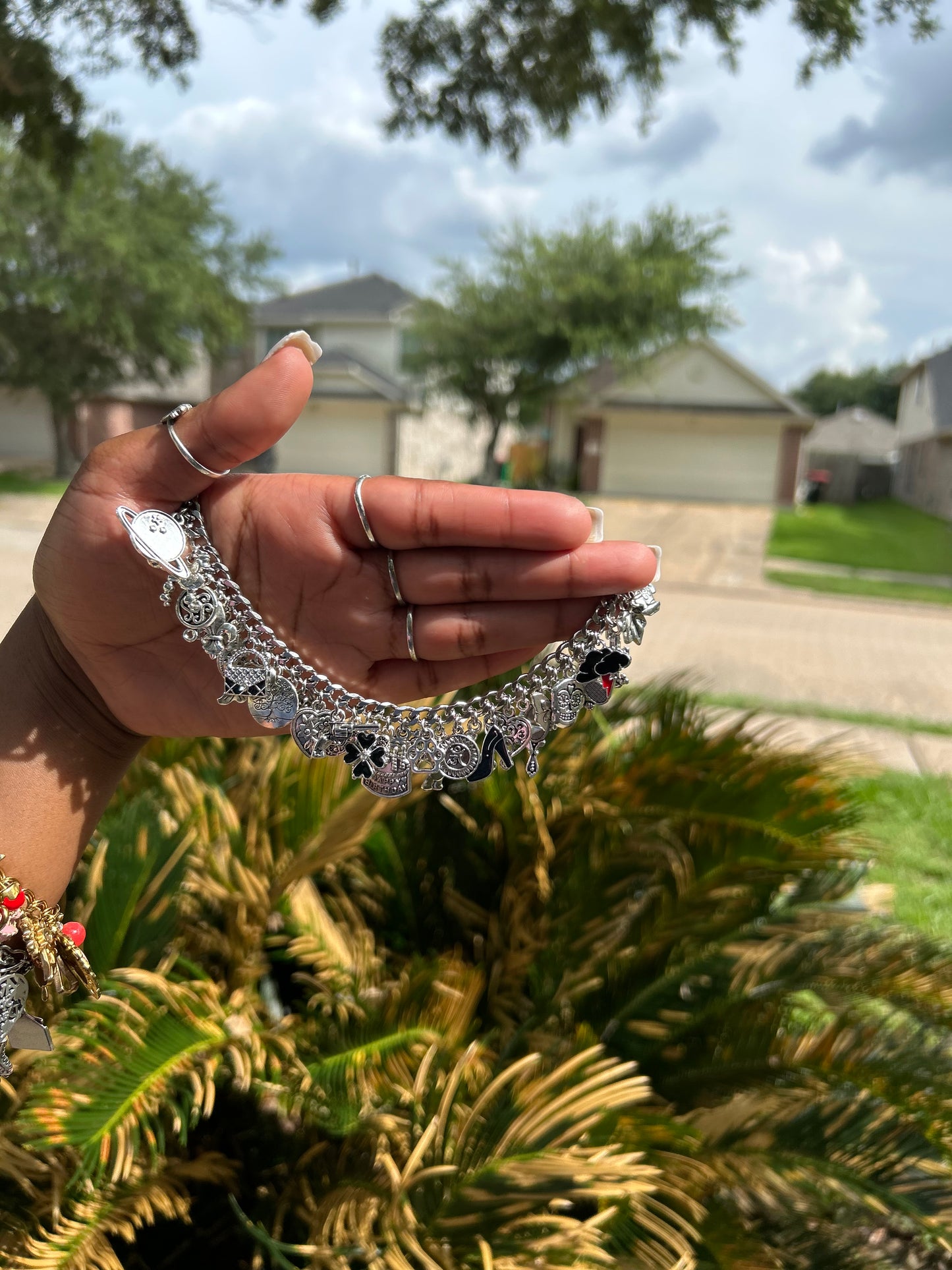 Chunky Freestyle Charm Bracelet💎(Made To Order)