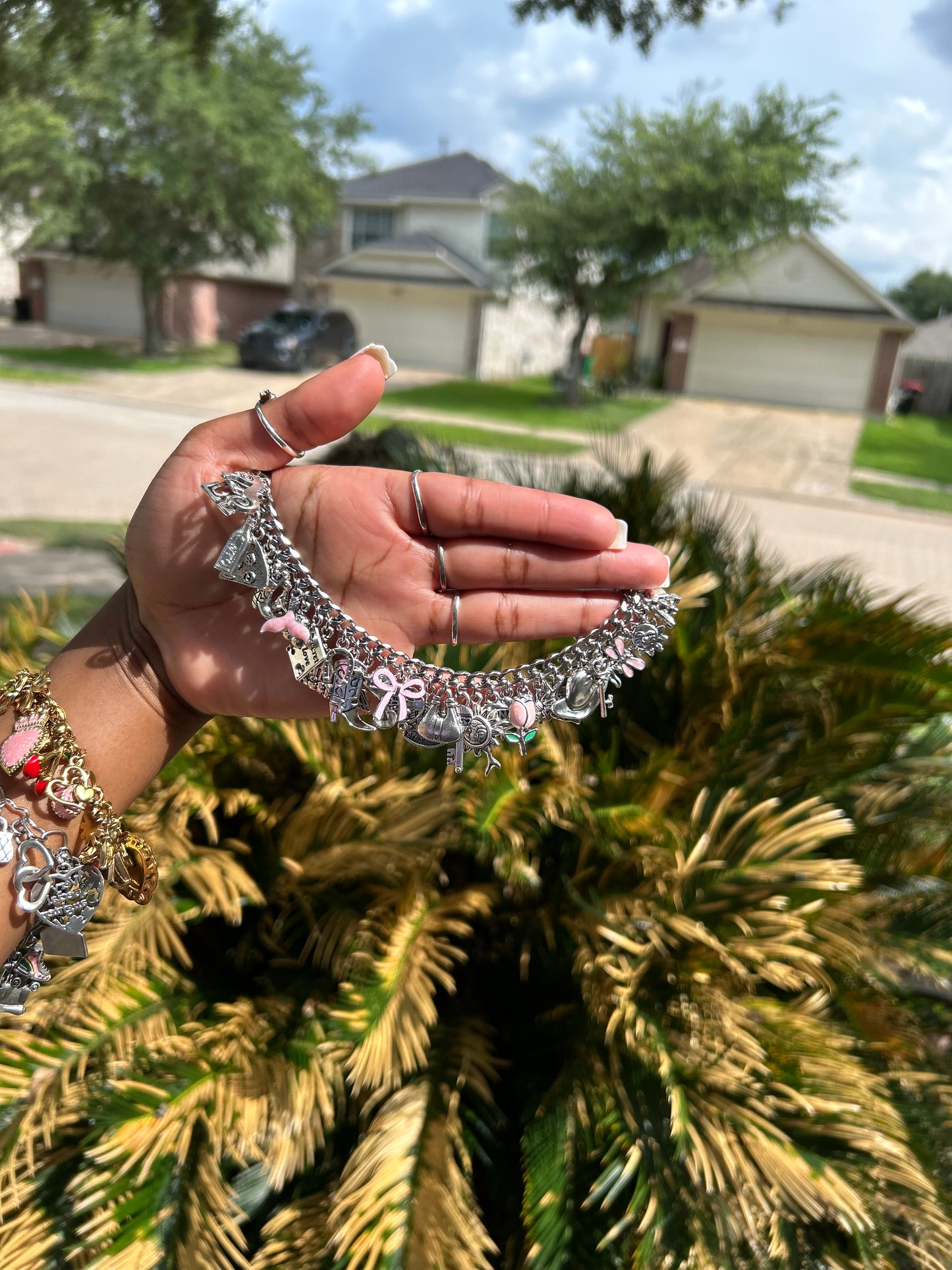 Chunky Freestyle Charm Bracelet💎(Made To Order)