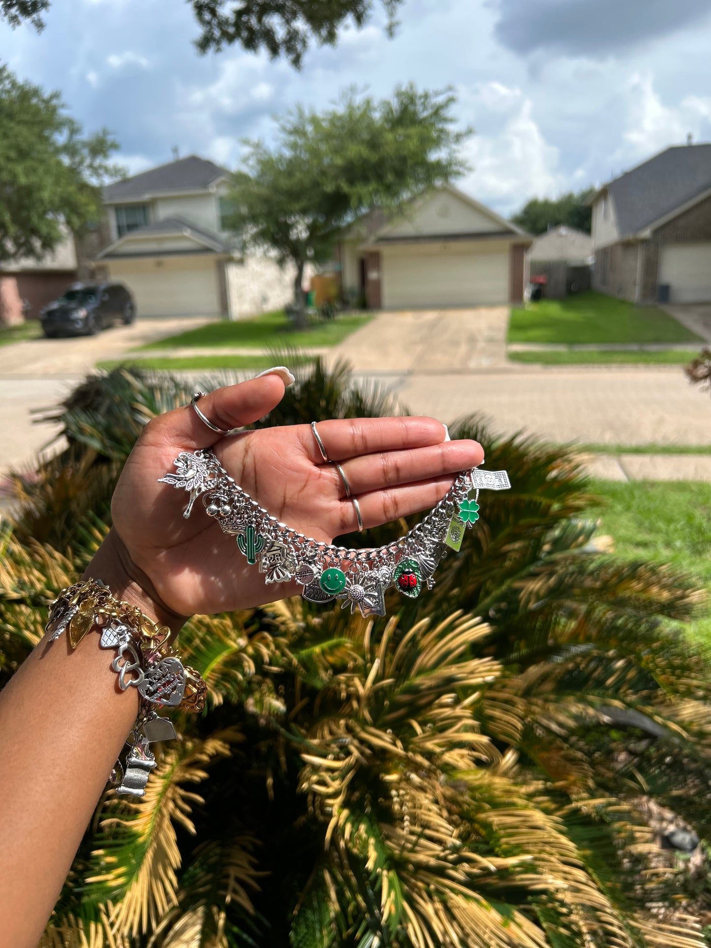 Chunky Freestyle Charm Bracelet💎(Made To Order)