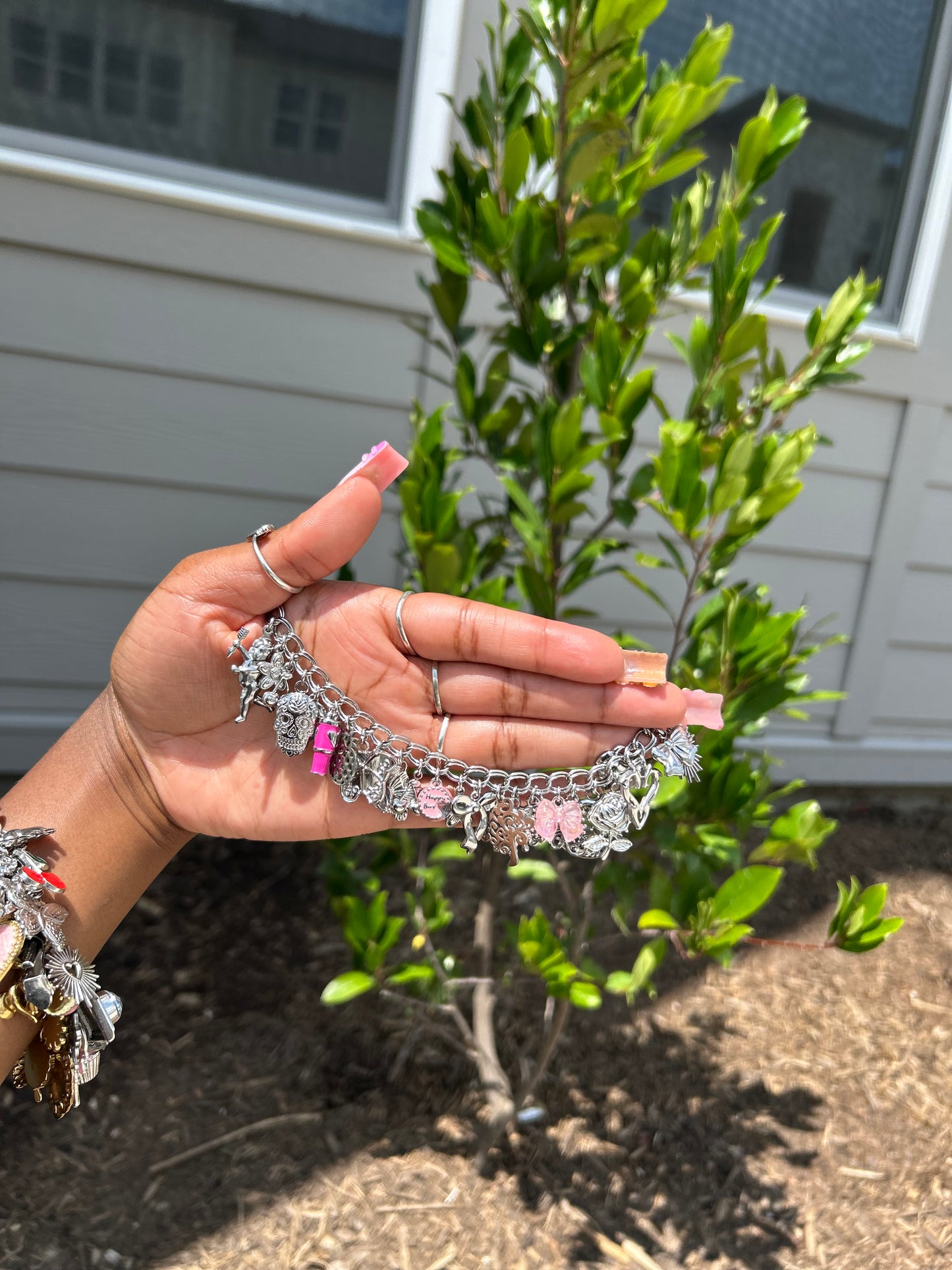 Non-Tarnish Stainless Steel Charm Bracelets💕(Ready to ship)