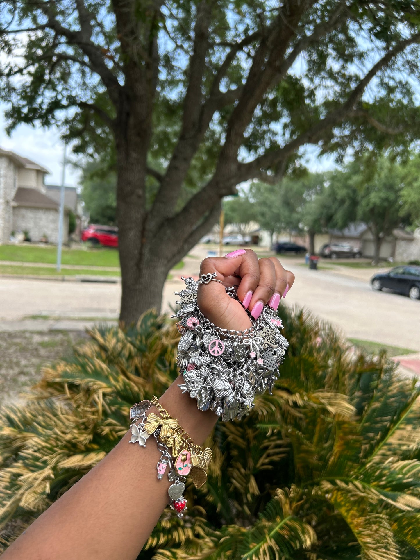 Non-Tarnish Stainless Steel Charm Bracelets💕(Premade)