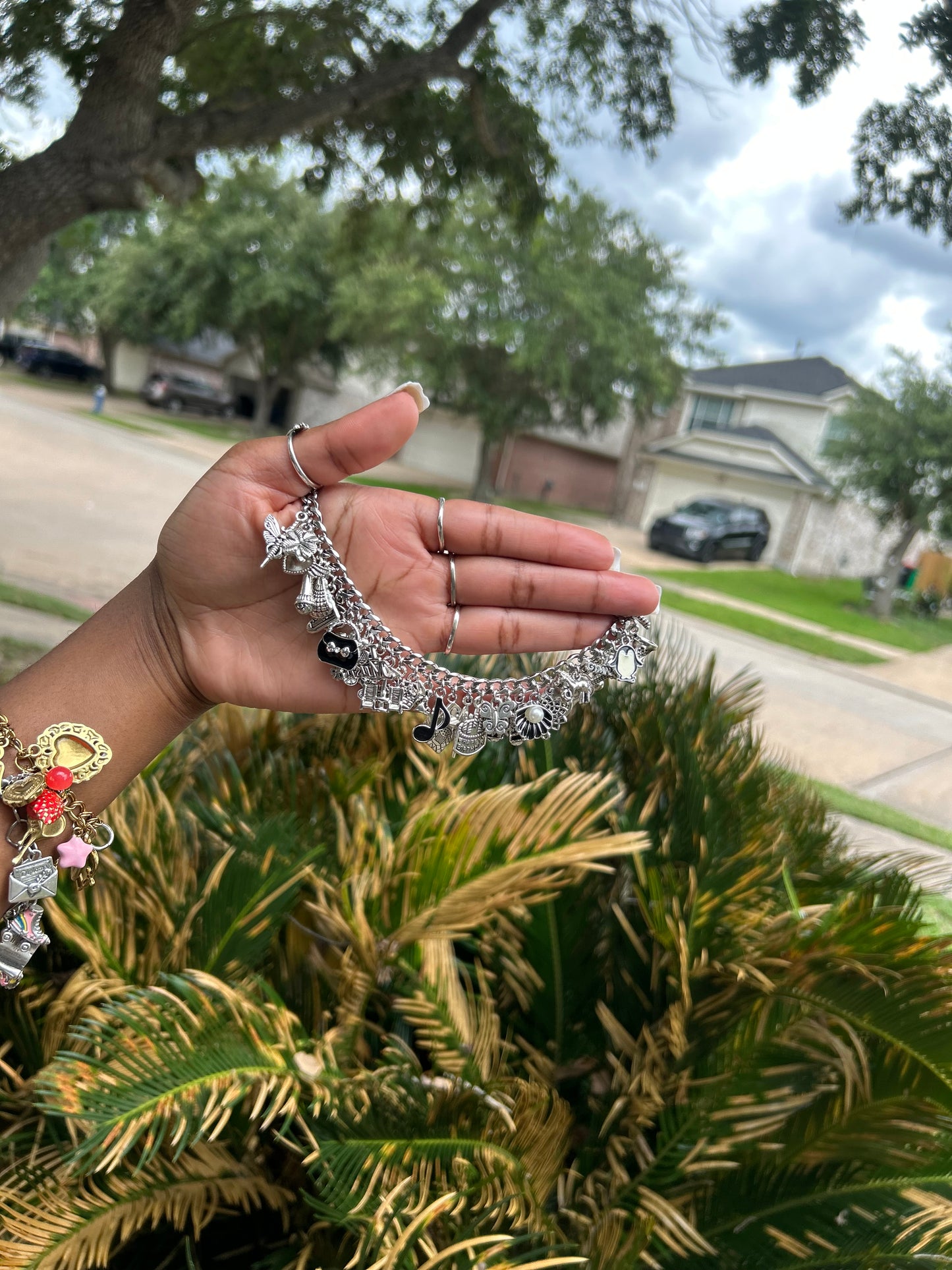 Chunky Freestyle Charm Bracelet💎(Made To Order)