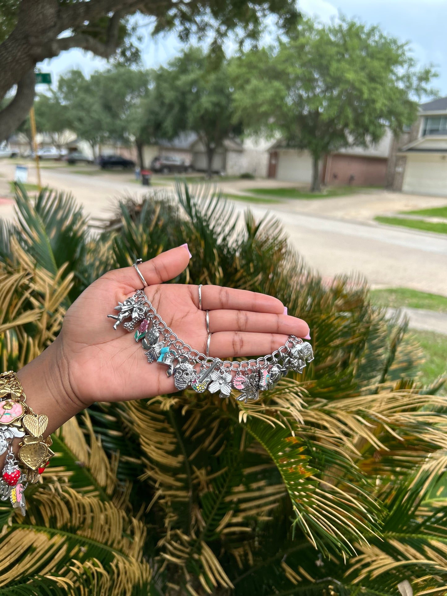 Non-Tarnish Stainless Steel Charm Bracelets💕(Premade)