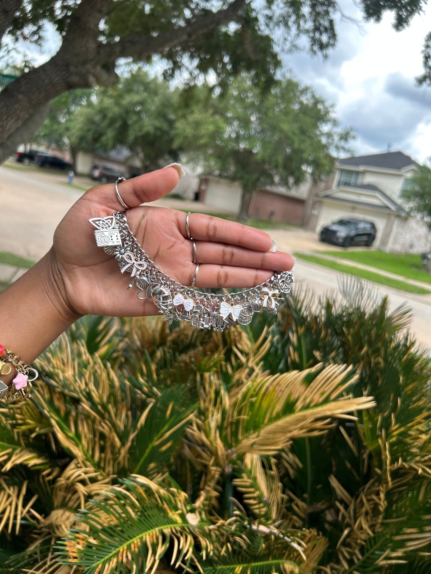 Chunky Freestyle Charm Bracelet💎(Made To Order)
