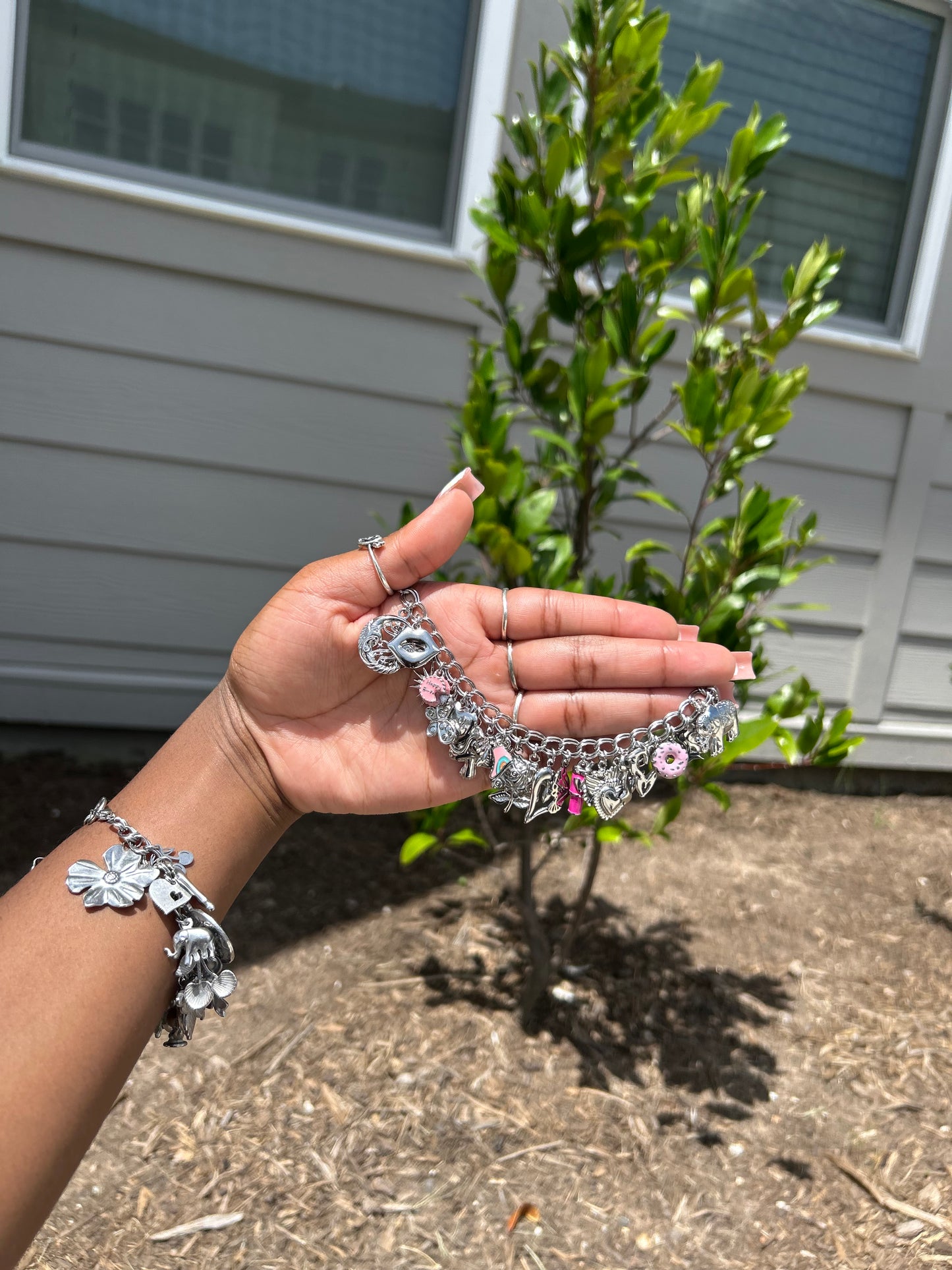 Non-Tarnish Stainless Steel Charm Bracelets💕(Ready to ship)