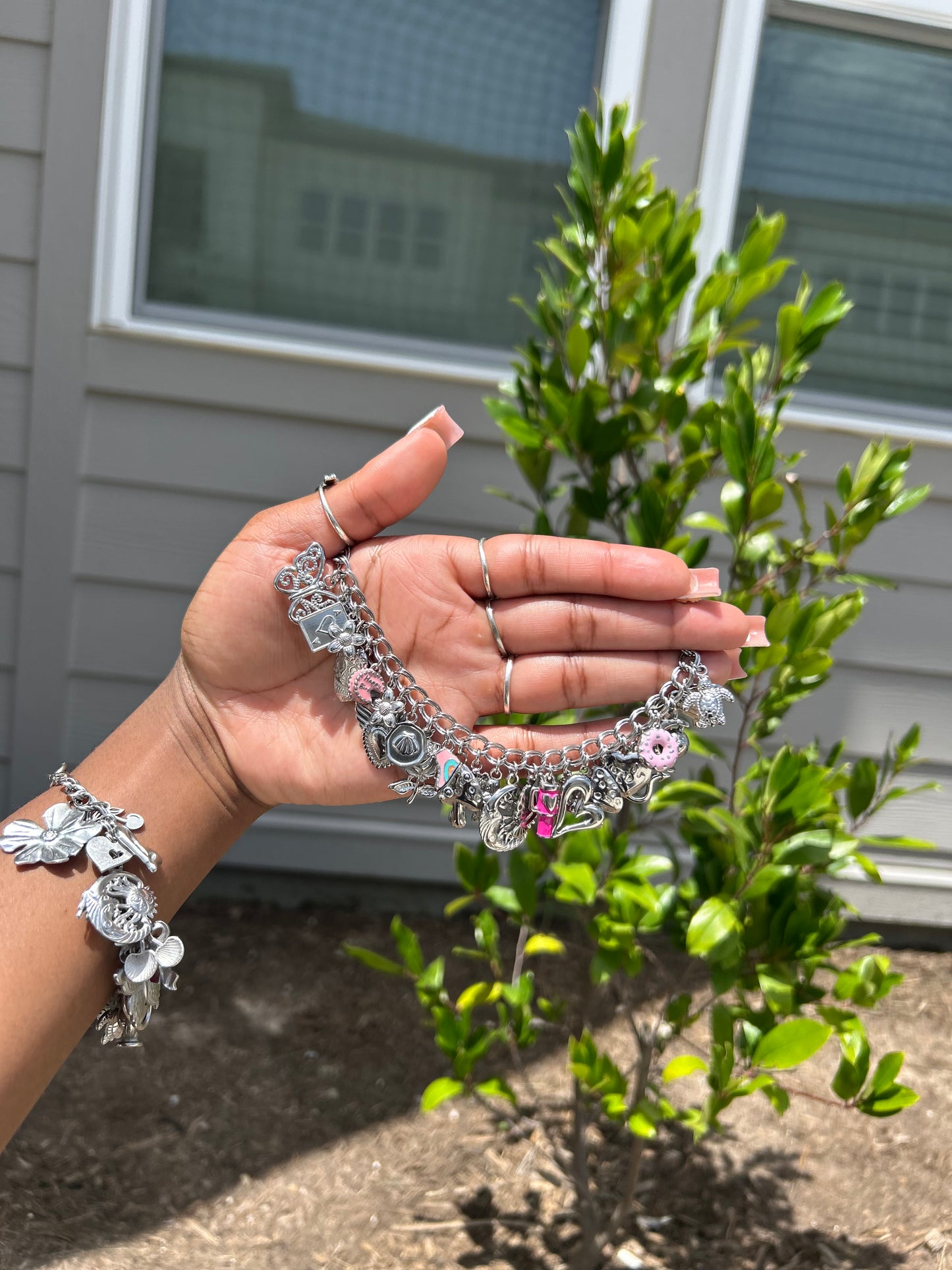Non-Tarnish Stainless Steel Charm Bracelets💕(Ready to ship)