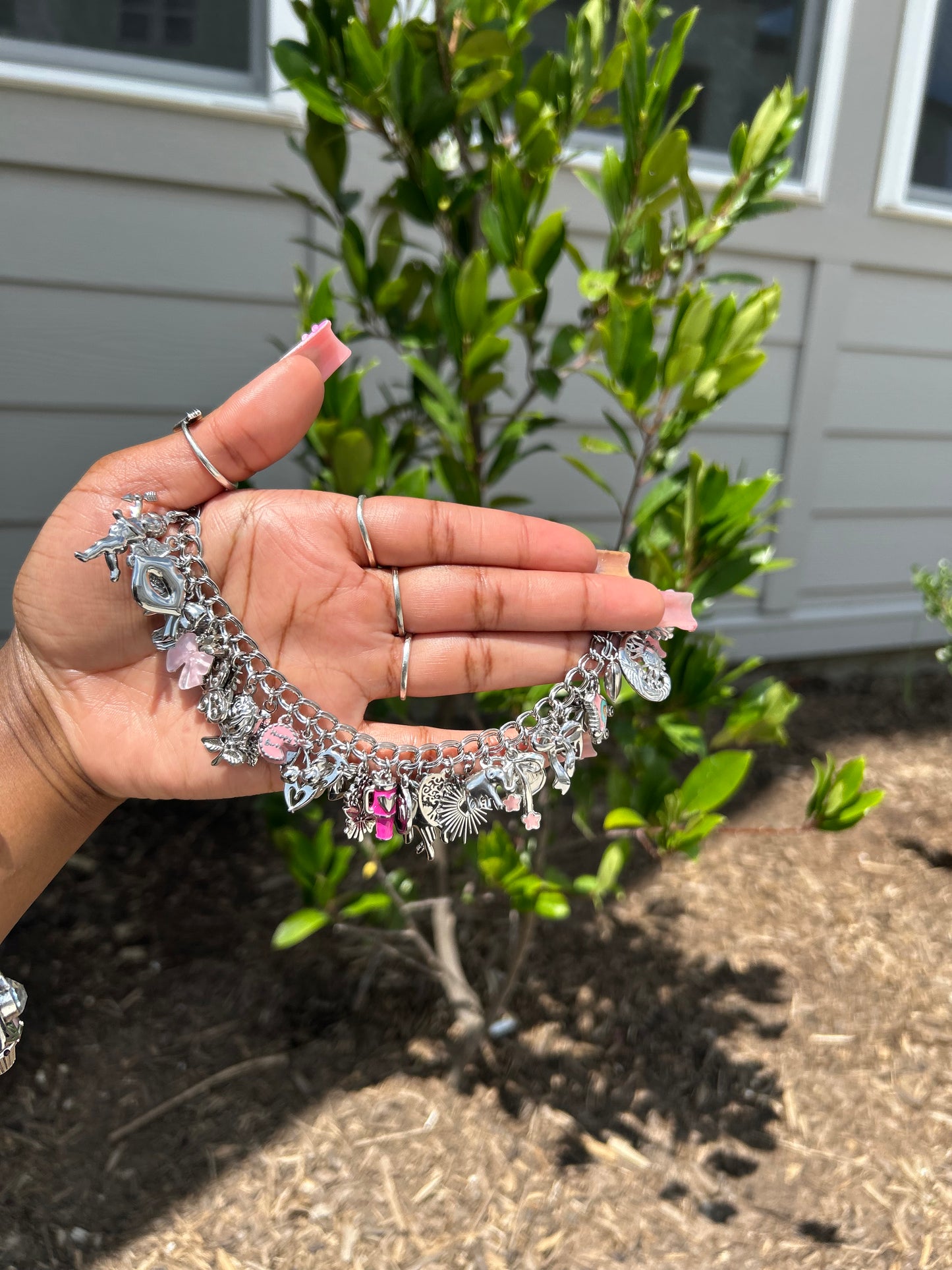 Non-Tarnish Stainless Steel Charm Bracelets💕(Ready to ship)